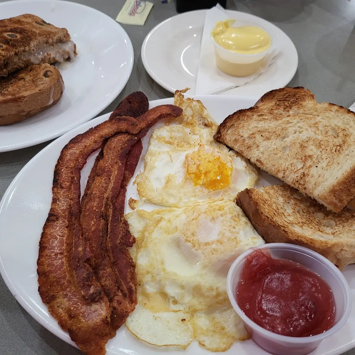 Combo 3 w Extra Side Raisin Toast