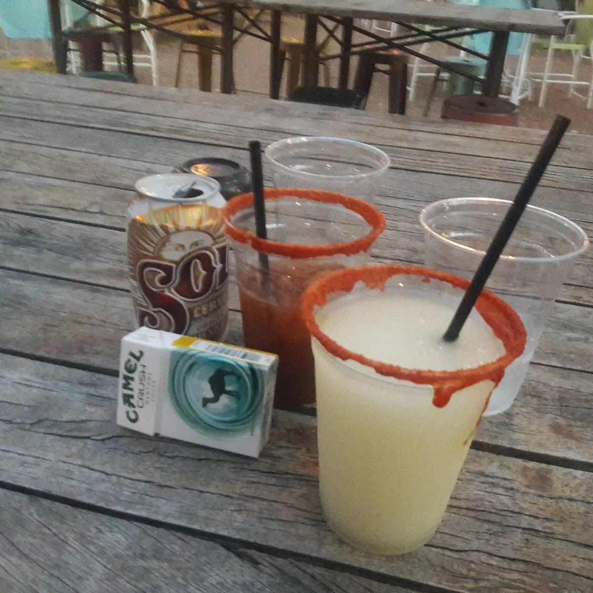 Frozen Margarita with Chamoy