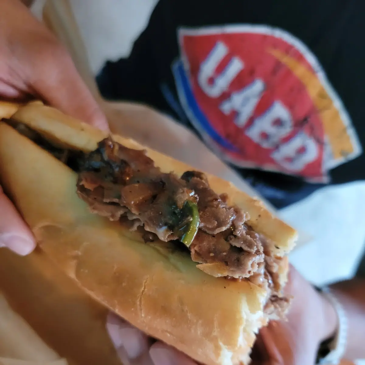 Philly Cheese Steak Sandwich