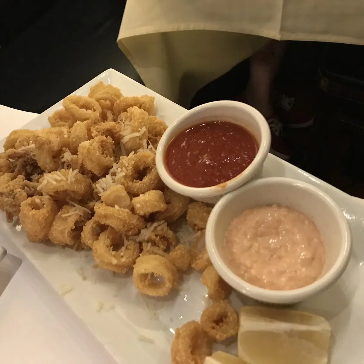 Golden Fried Calamari