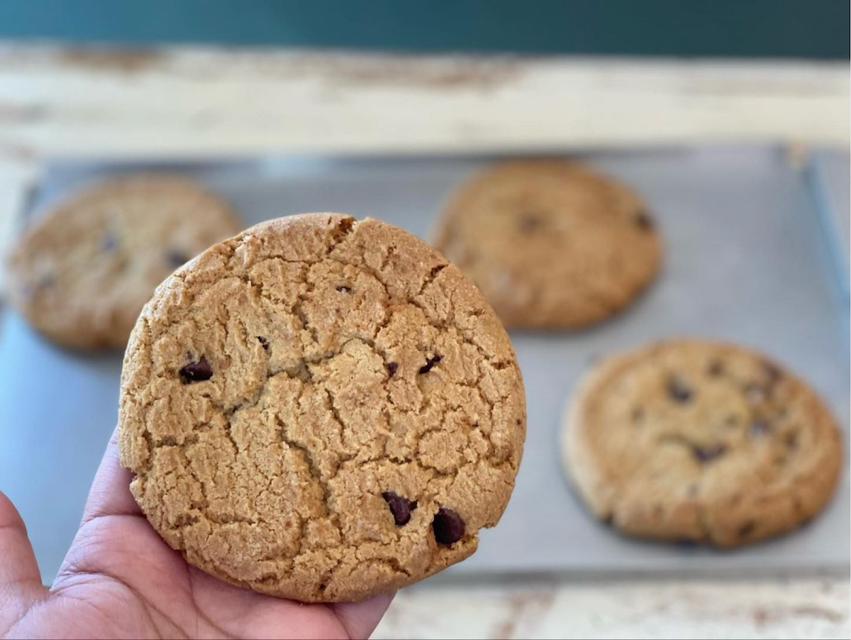 Fresh-Baked Cookie Sandwich Plus Scoop