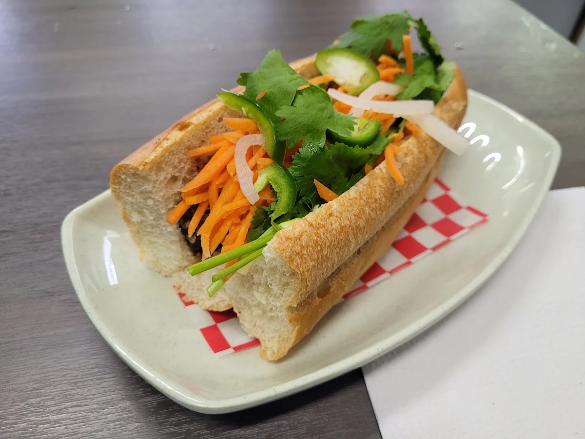 Lemongrass Beef Sub, Little Saigon Subs