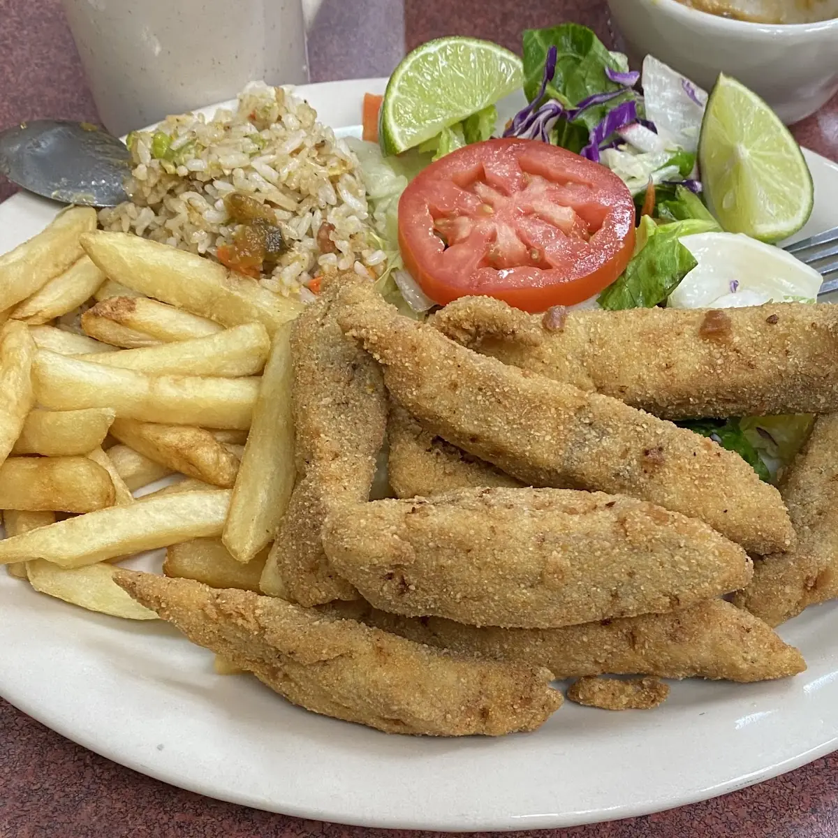 Fried Fish Platter