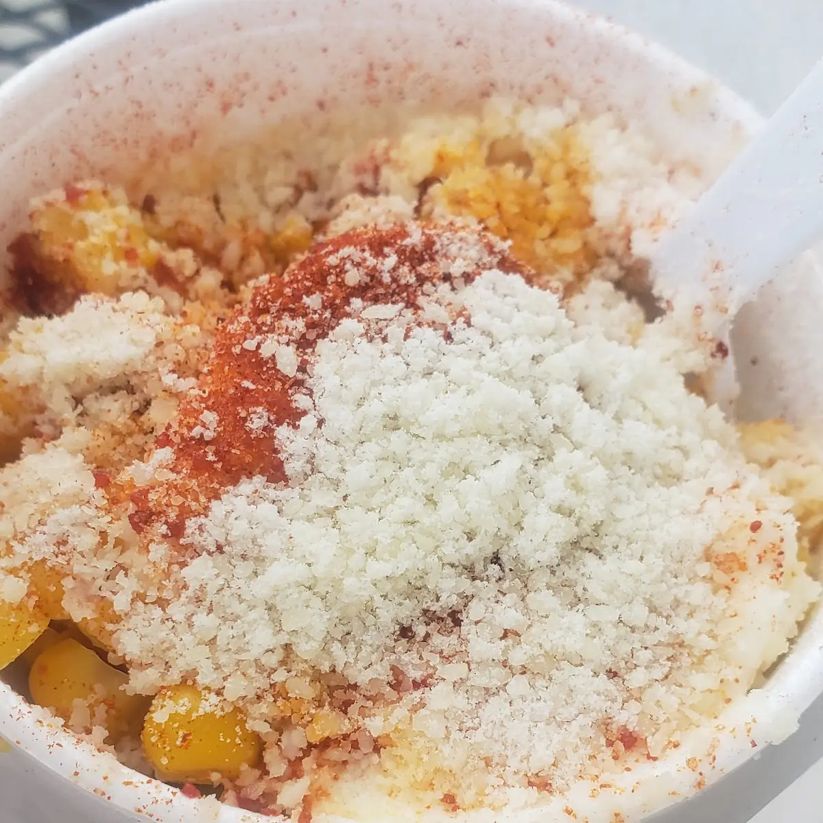 Elote En Vaso Corn in a Cup