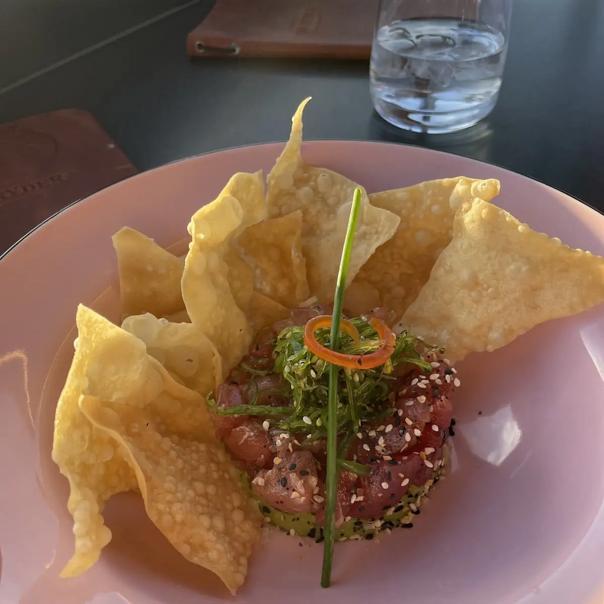 Spicy Tuna Wonton
