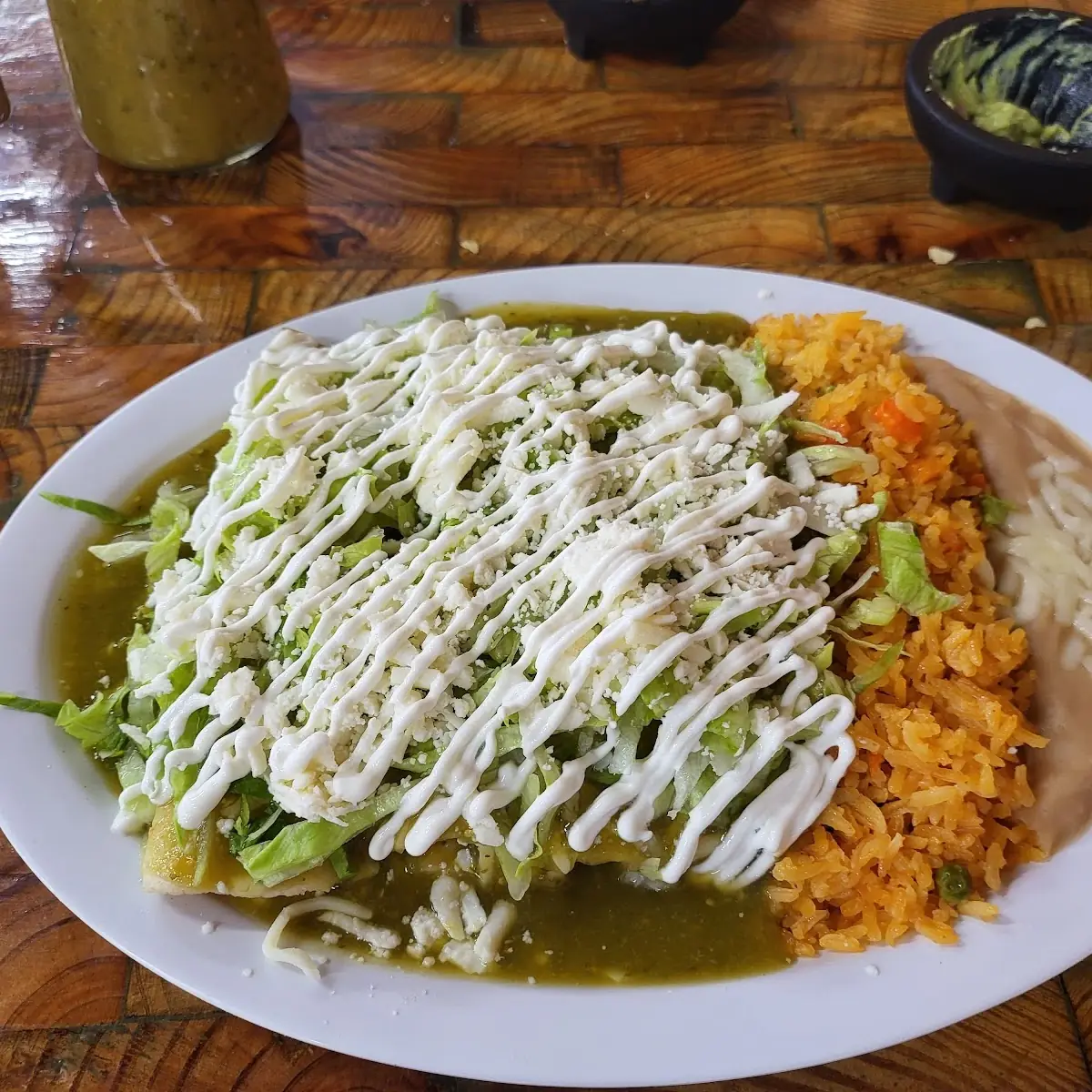 Refried Beans and Rice