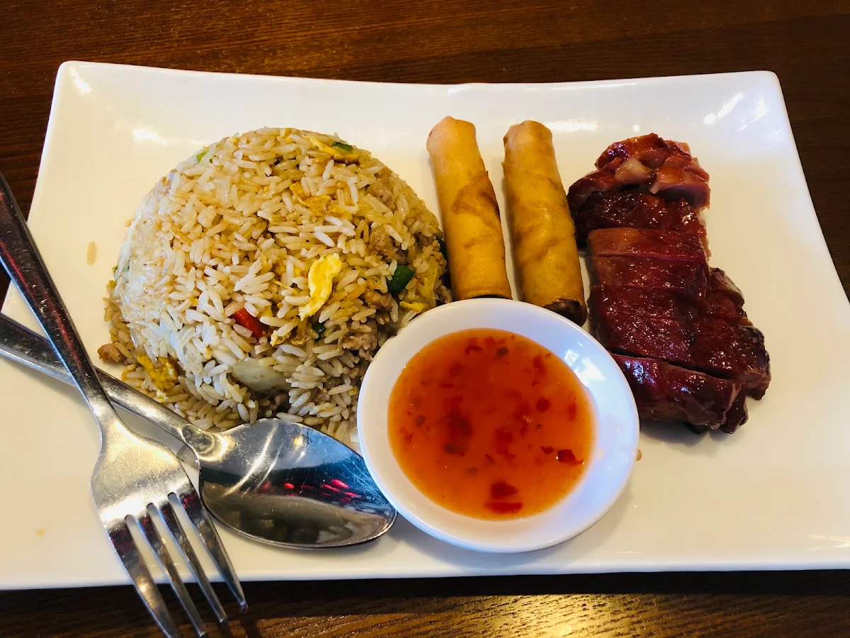 Lunch Special Fried Rice, Ming's BBQ House