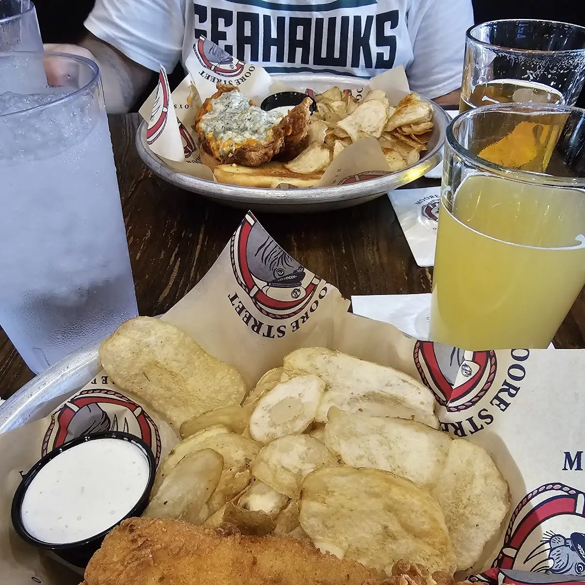 Fish and Chips Seafood Chowder