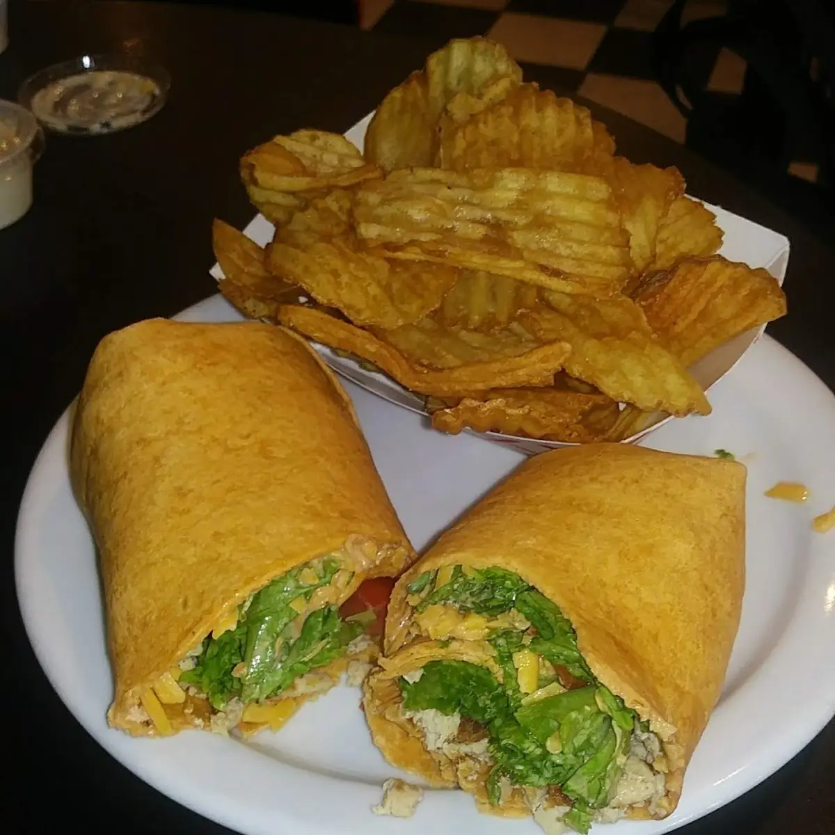 Southwest Chicken Bacon Wrap