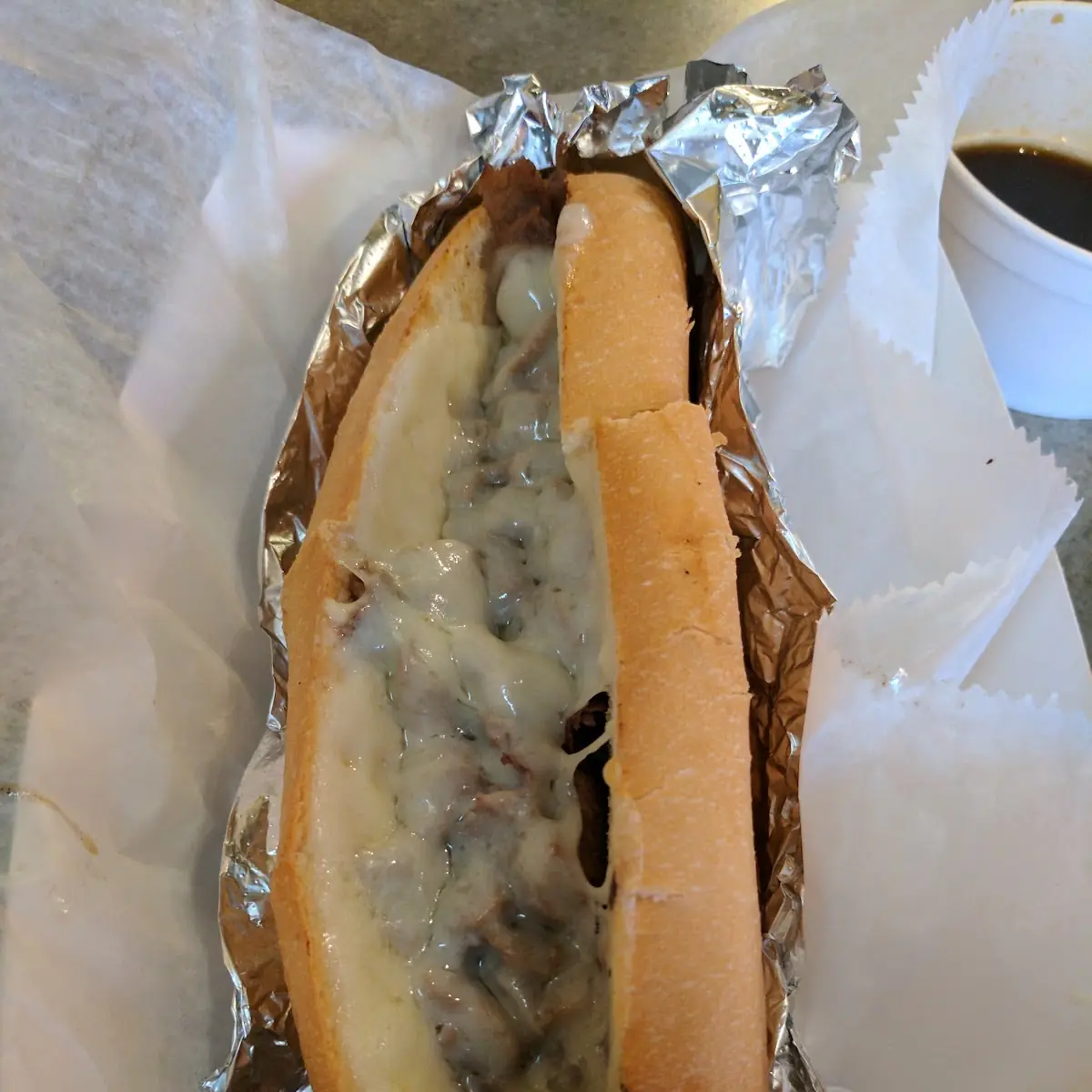 Philly Cheese Steak Hoagie