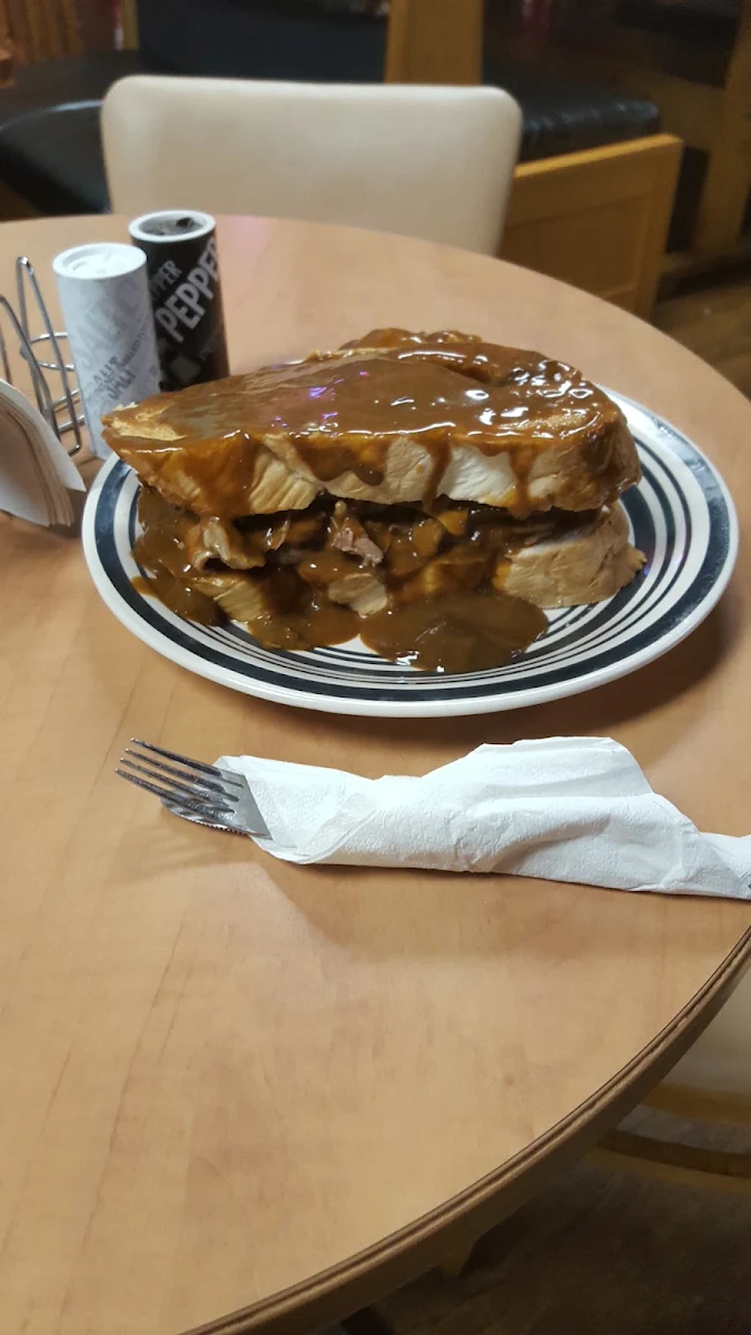 Hot Roast Beef Sandwich