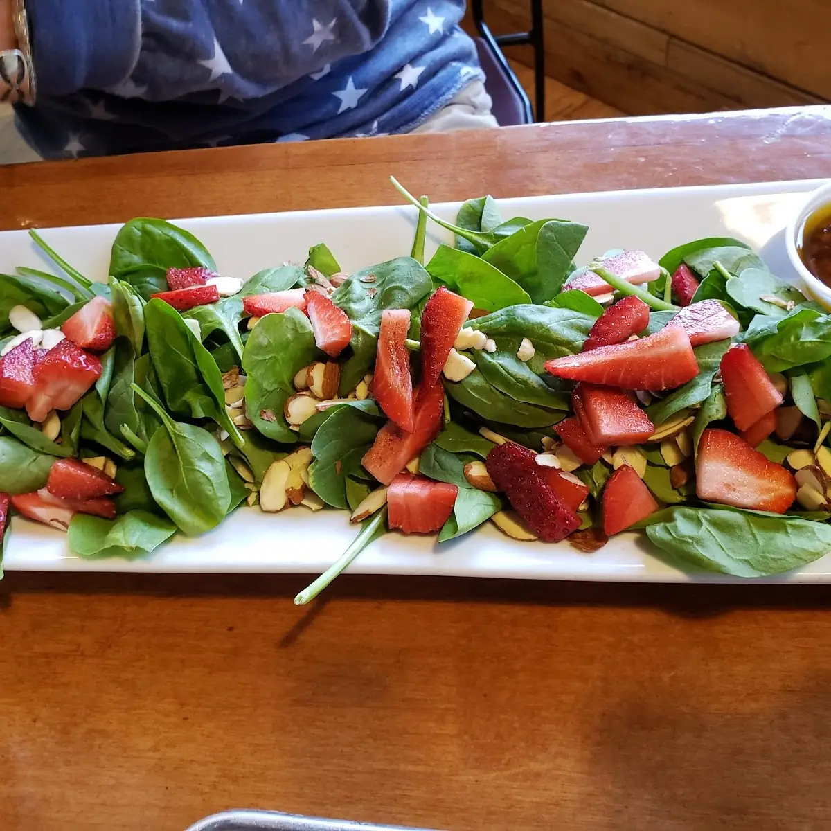 Strawberry Spinach Salad