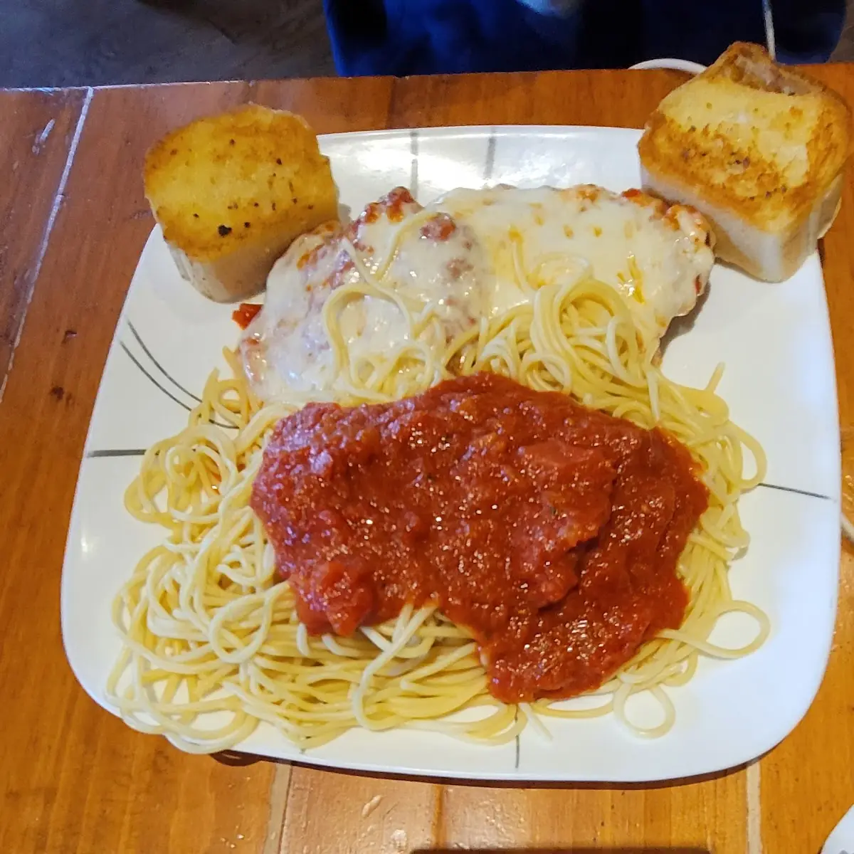 Chicken Parmesan with Spaghetti