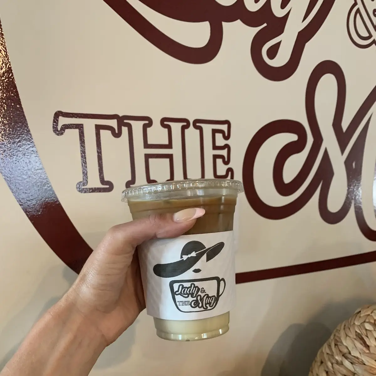 Iced Latte with White Chocolate