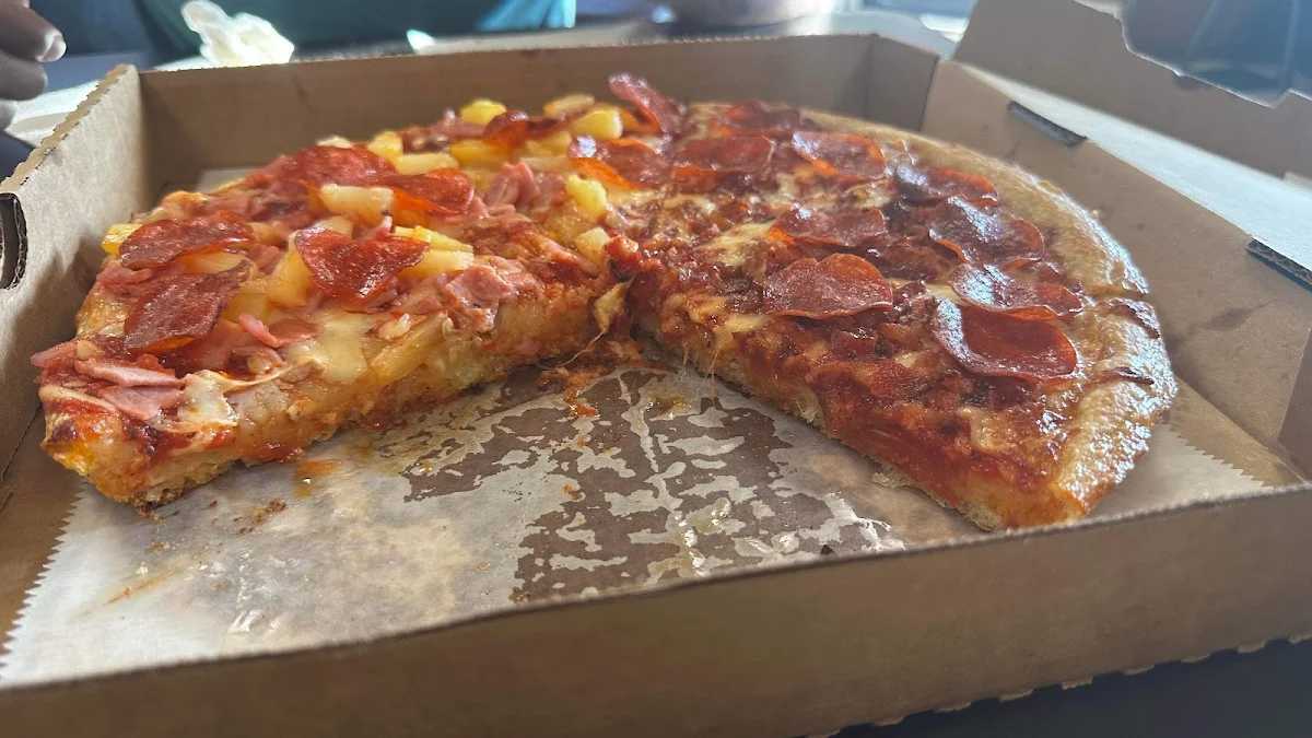 Hawaiian Deep Dish Pizza