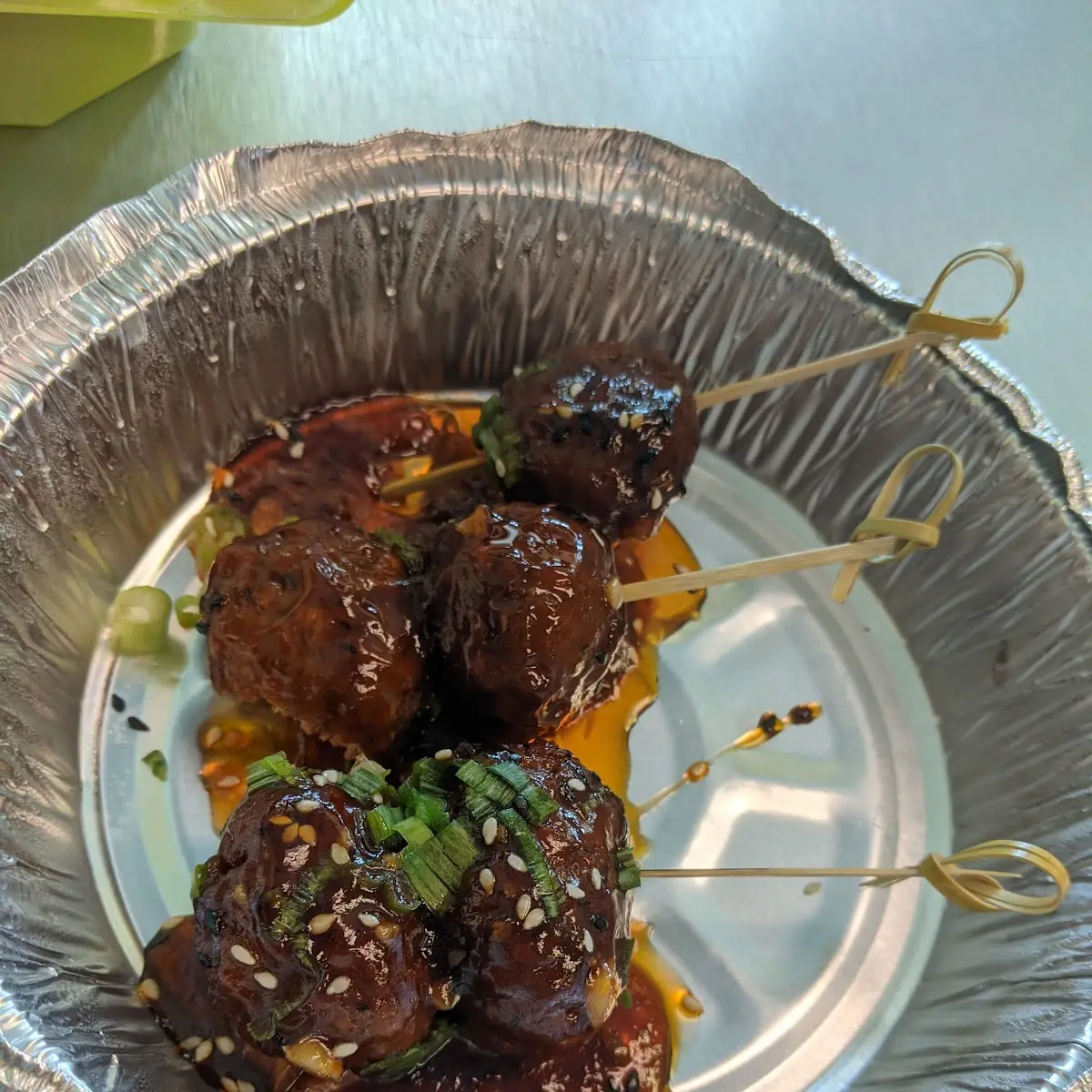 Korean BBQ Meatballs