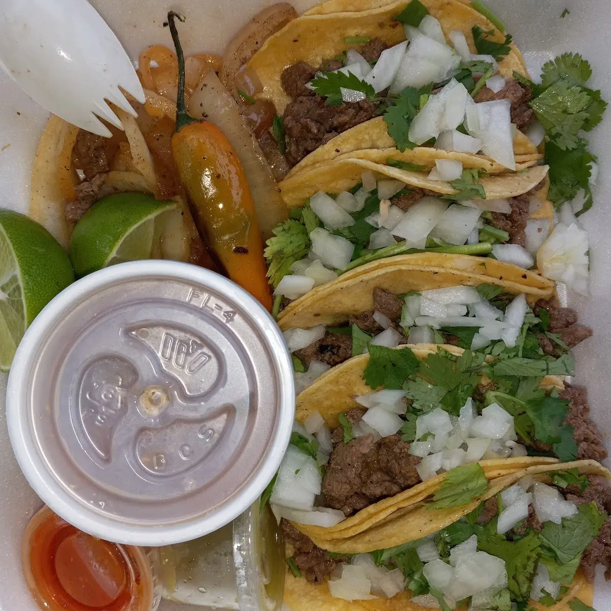Carne Asada 5 Mini Tacos