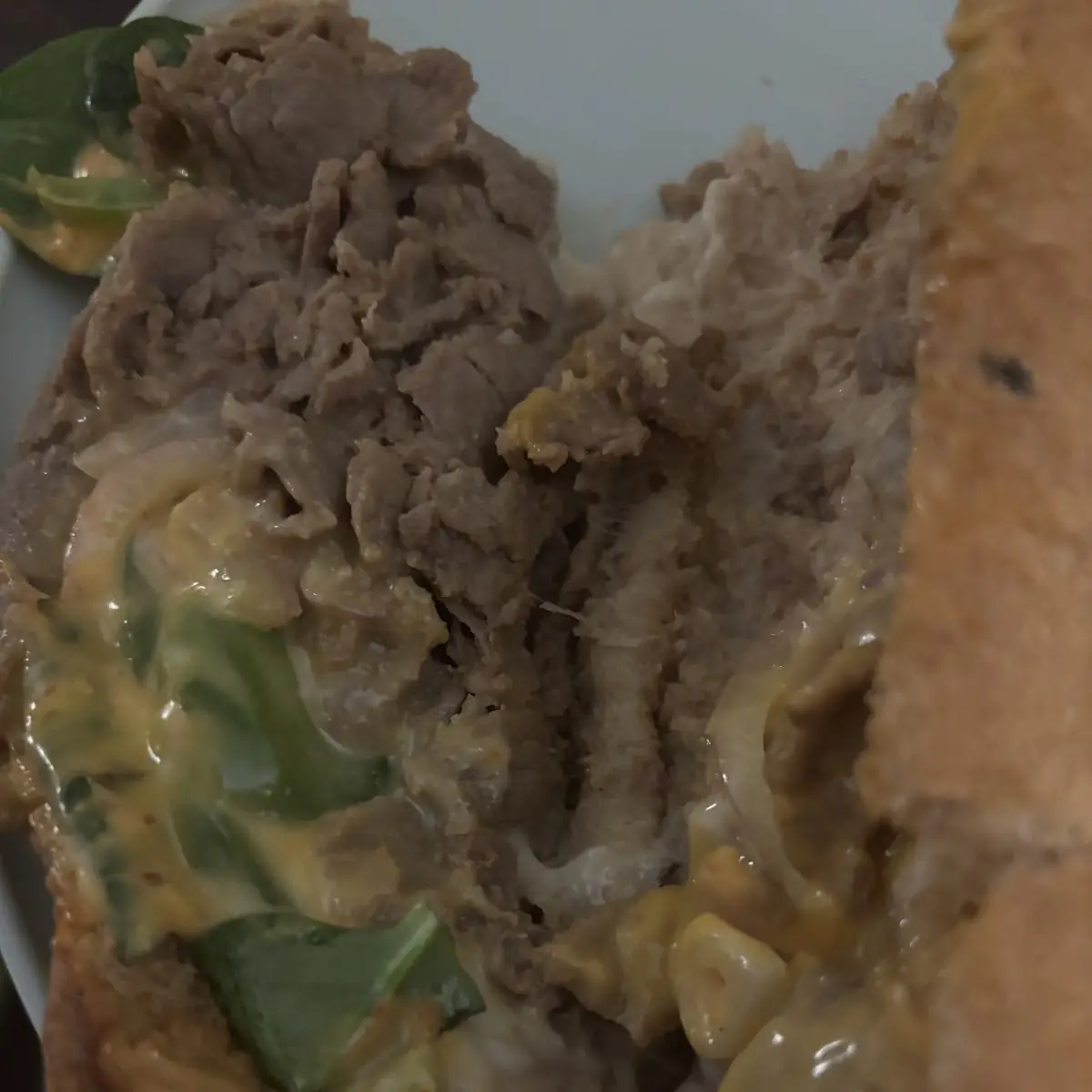 Cheesy Garlic Steak Saab