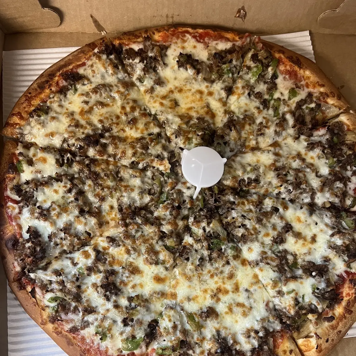 Philly Cheesesteak Pizza