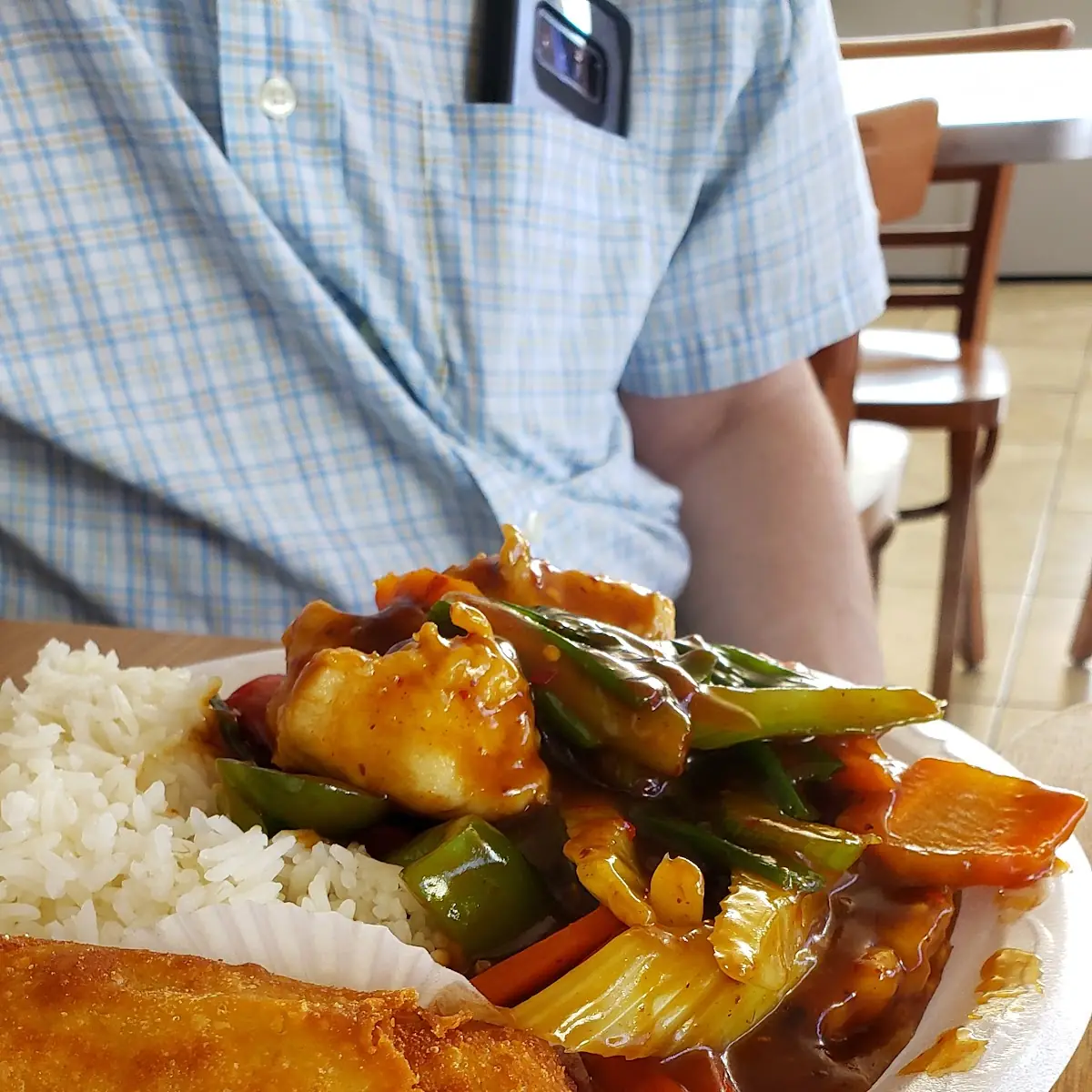 Shrimp Fried Rice Combo Lunch