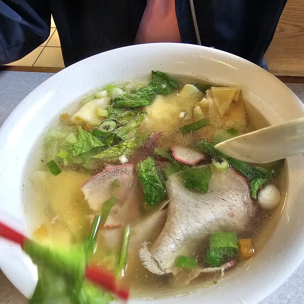 Roast Pork Noodle Soup