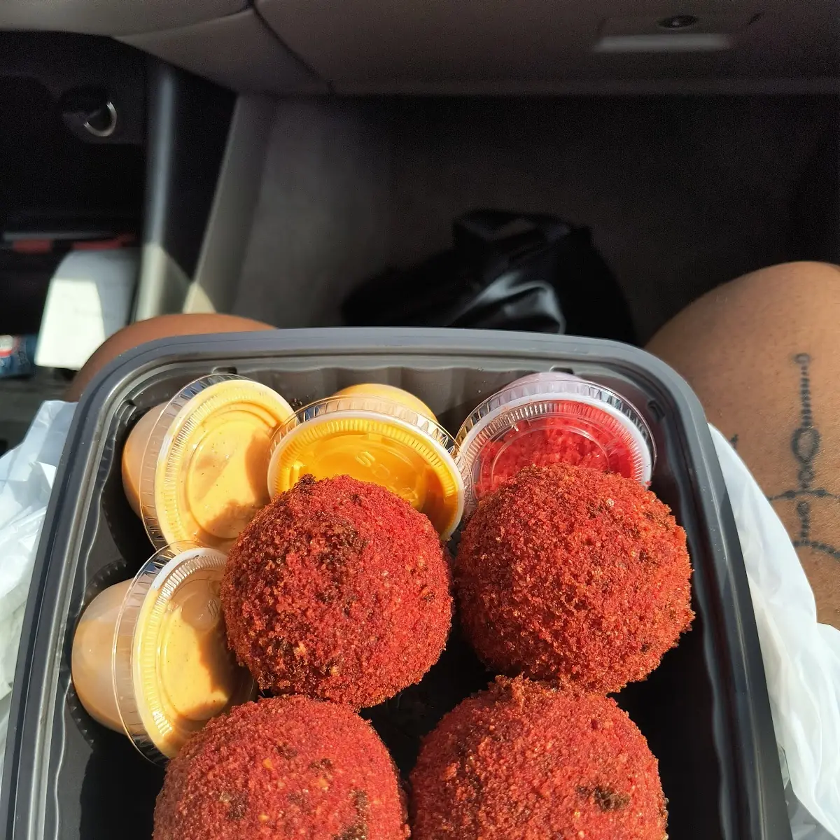 Hot Cheeto Cheese Balls