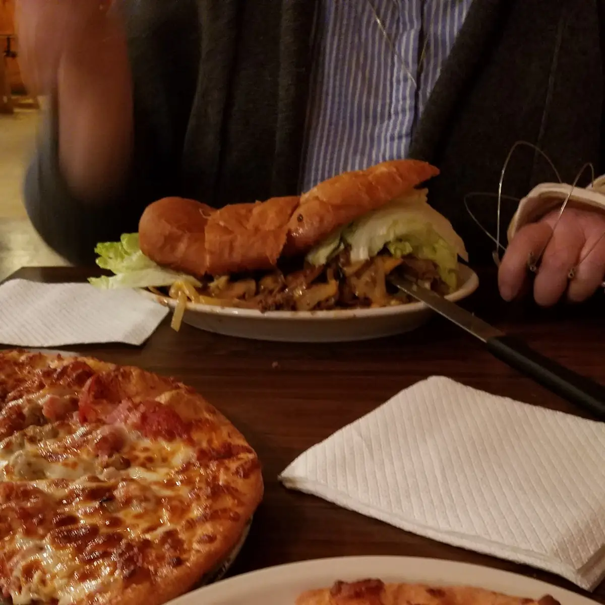 Pizza & Philly Sub