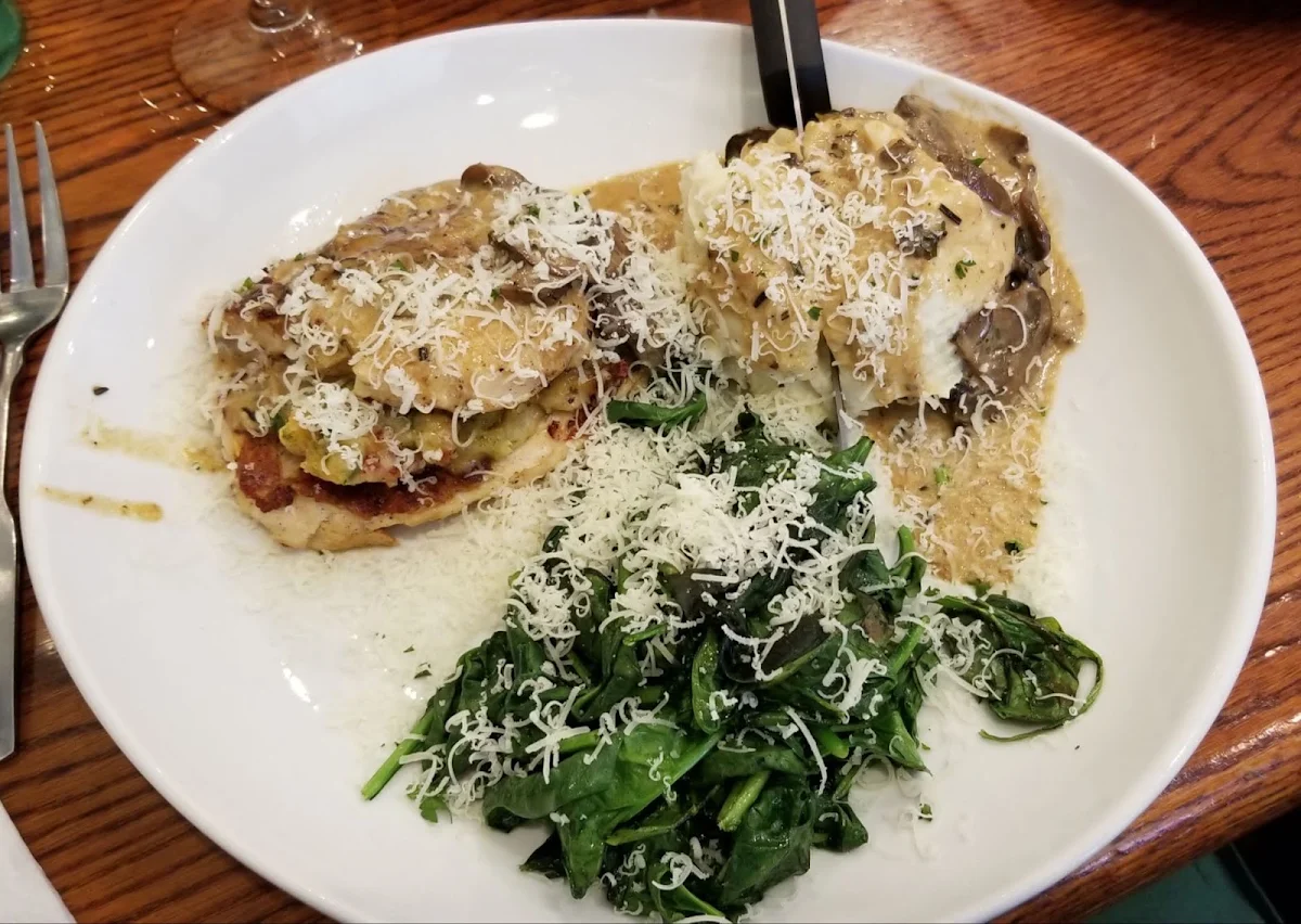 Stuffed Chicken Marsala