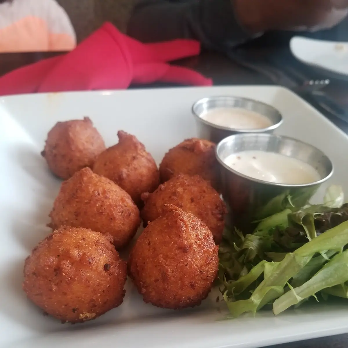 Deviled Shrimp Hushpuppies