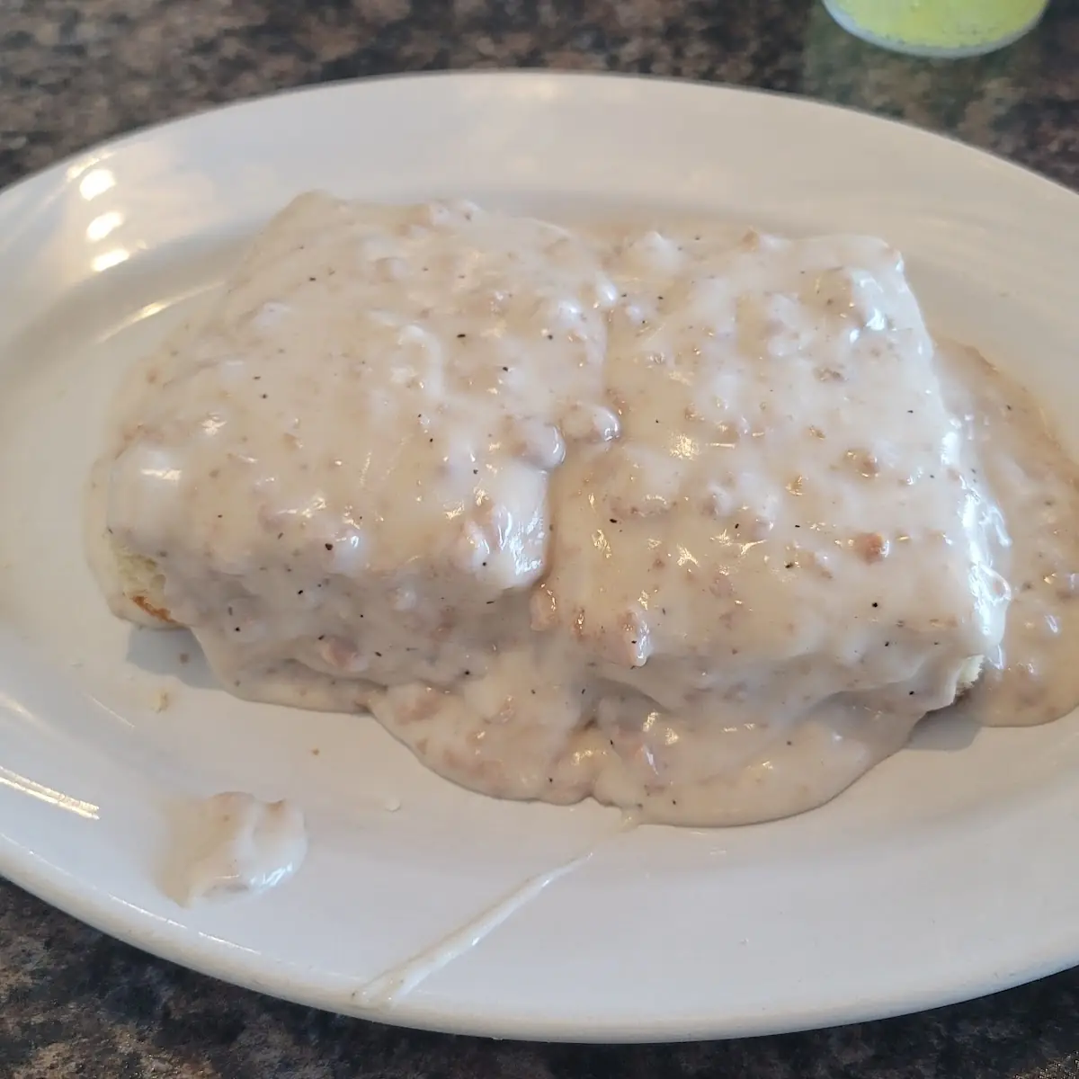 1⁄2 Order of Biscuits & Gravy