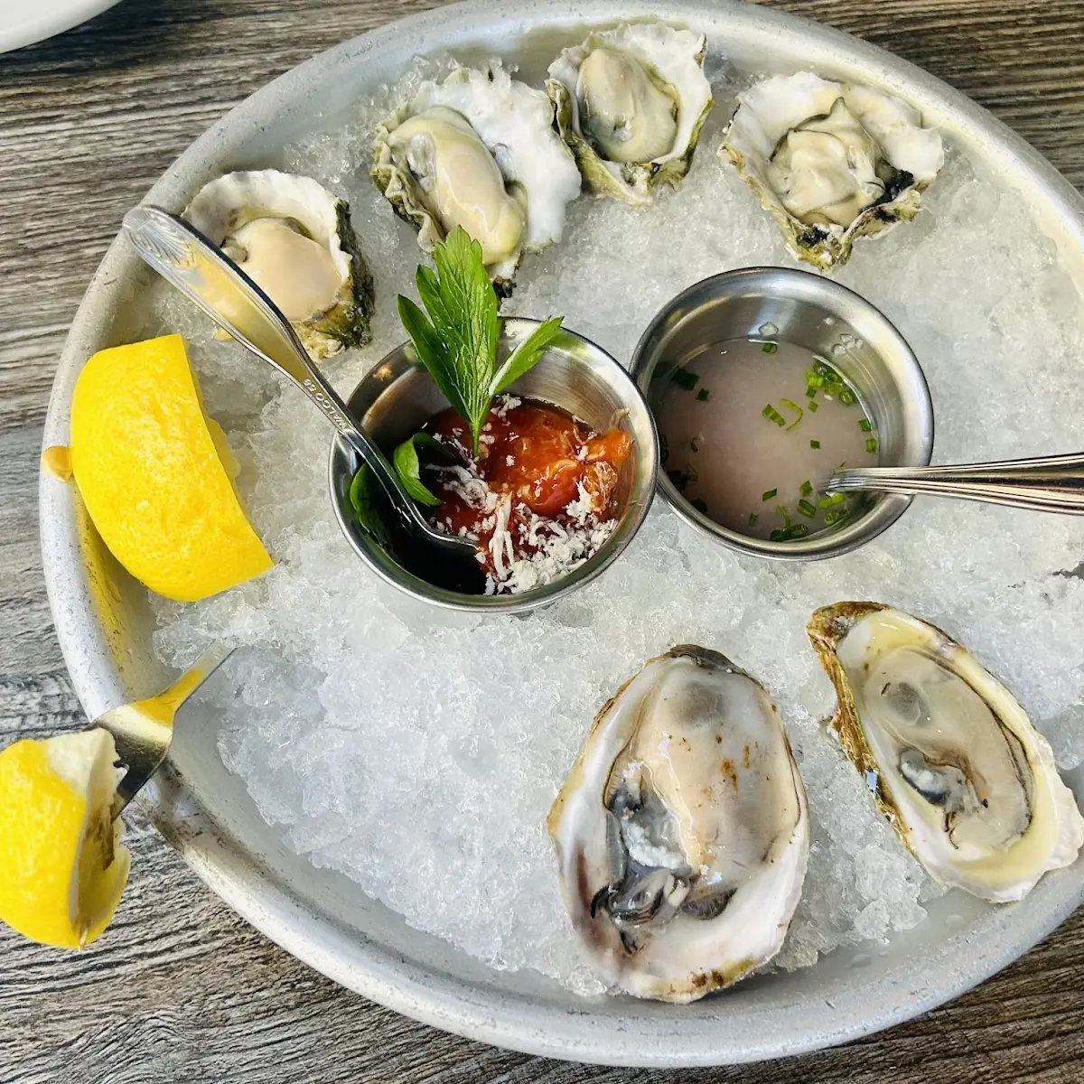 Oysters on Half Shell
