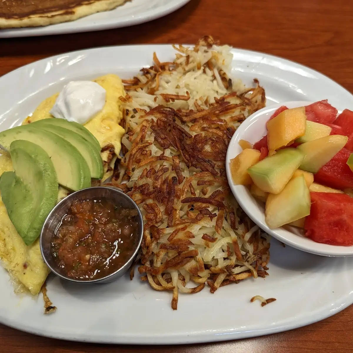 Chili & Cheese Omelet