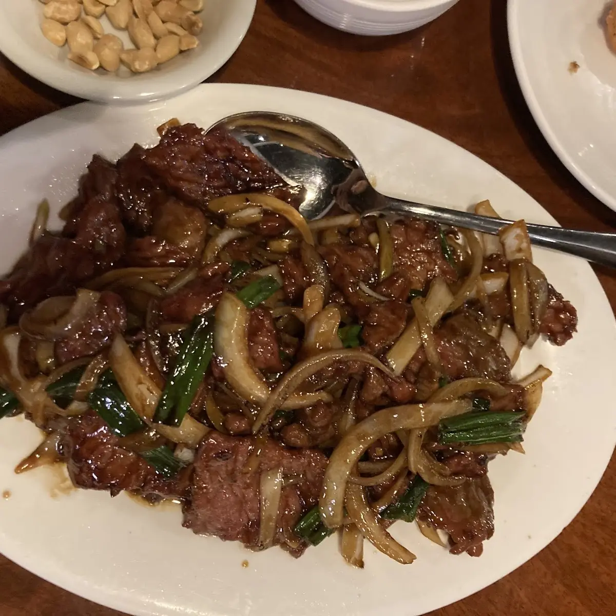 Beef Chow Fun w Black Bean Sauce