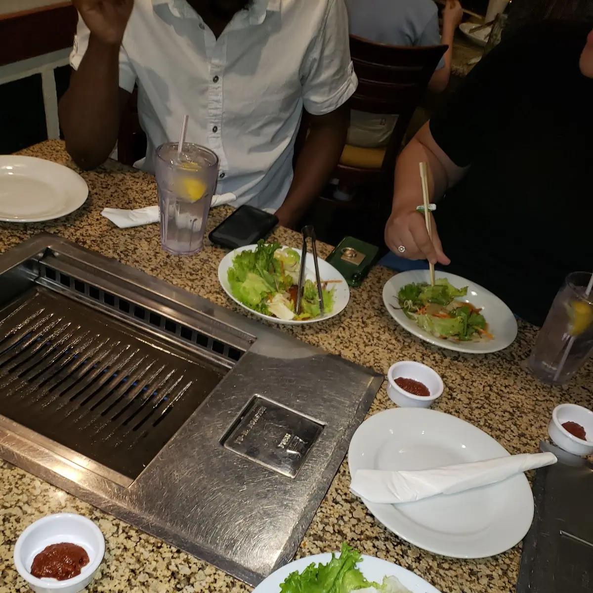 Korean BBQ Platter for Lunch Bulgogi