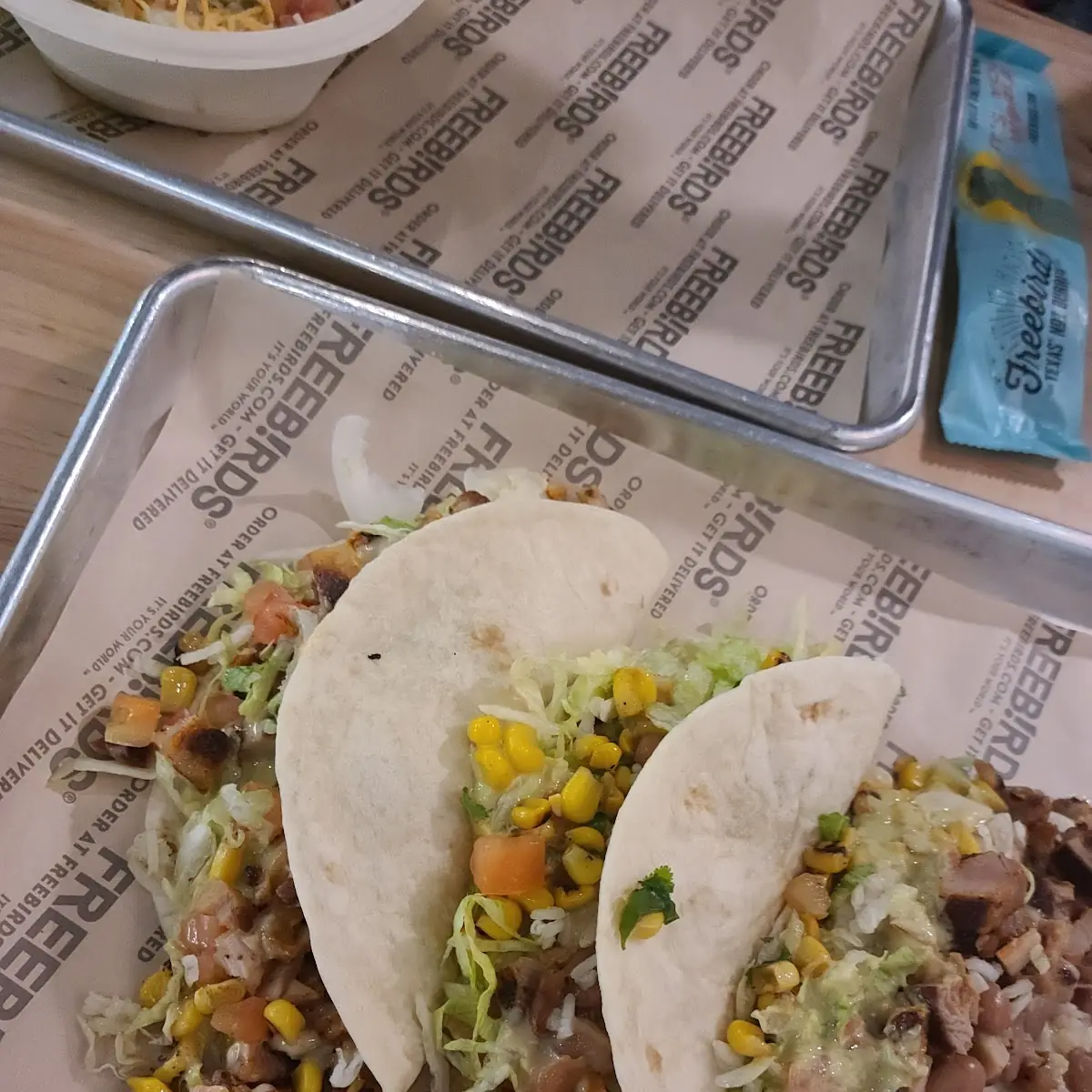 3 Seasoned Chicken Tacos
