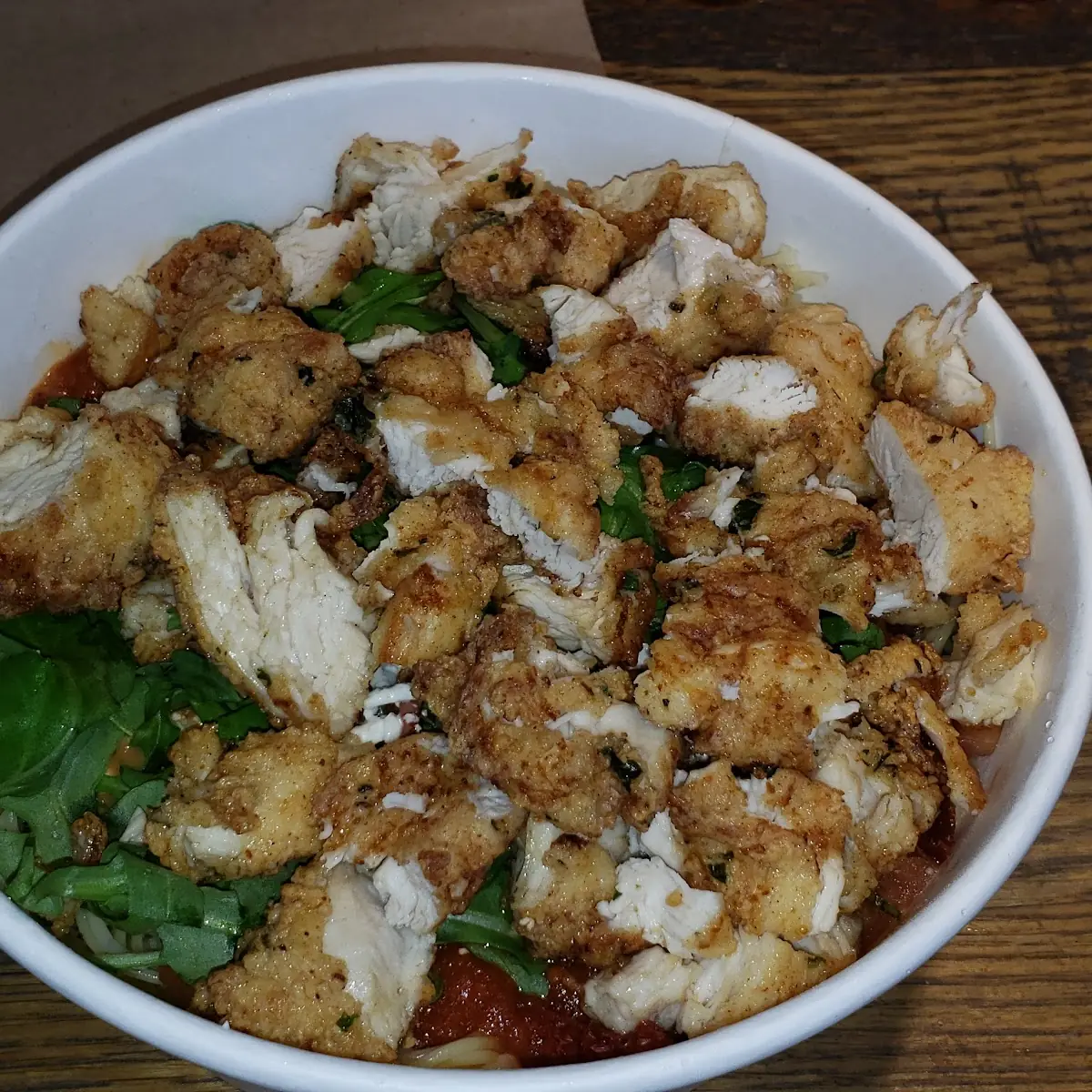 Crispy Chicken blt Piada
