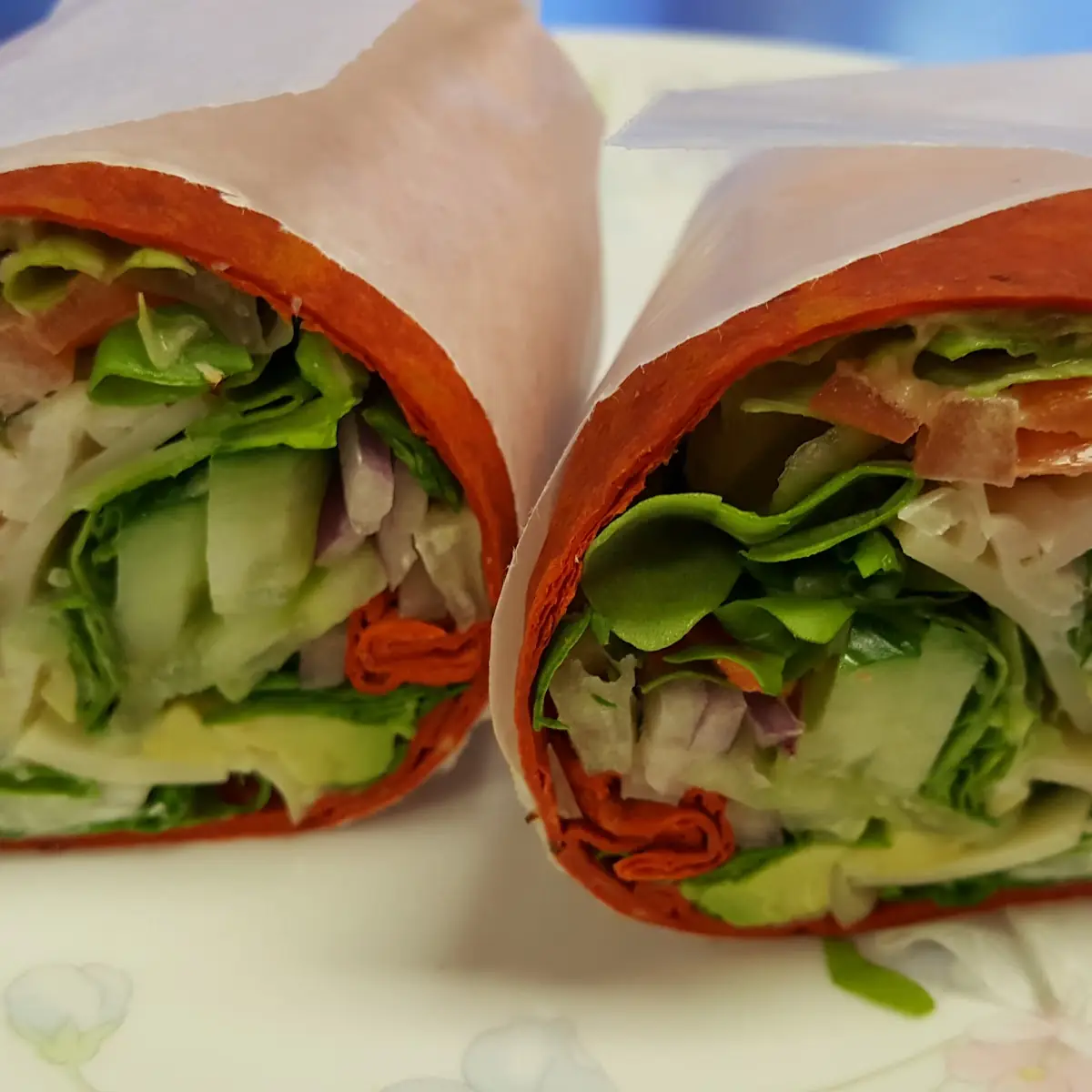 Turkey Bacon Arugula Wrap