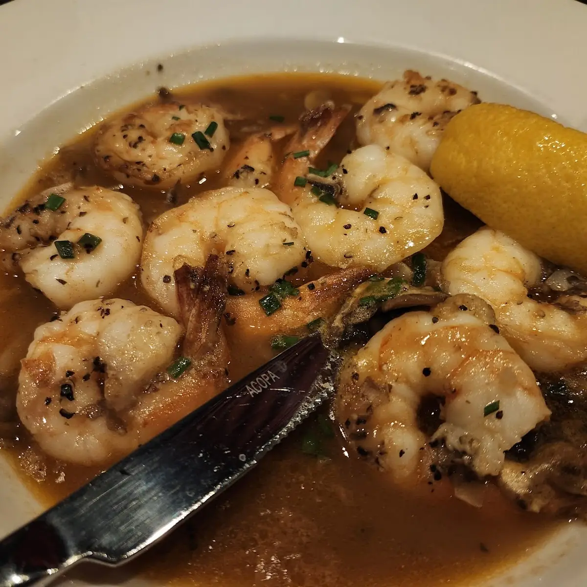 Shrimp Scampi Appetizer Sampler