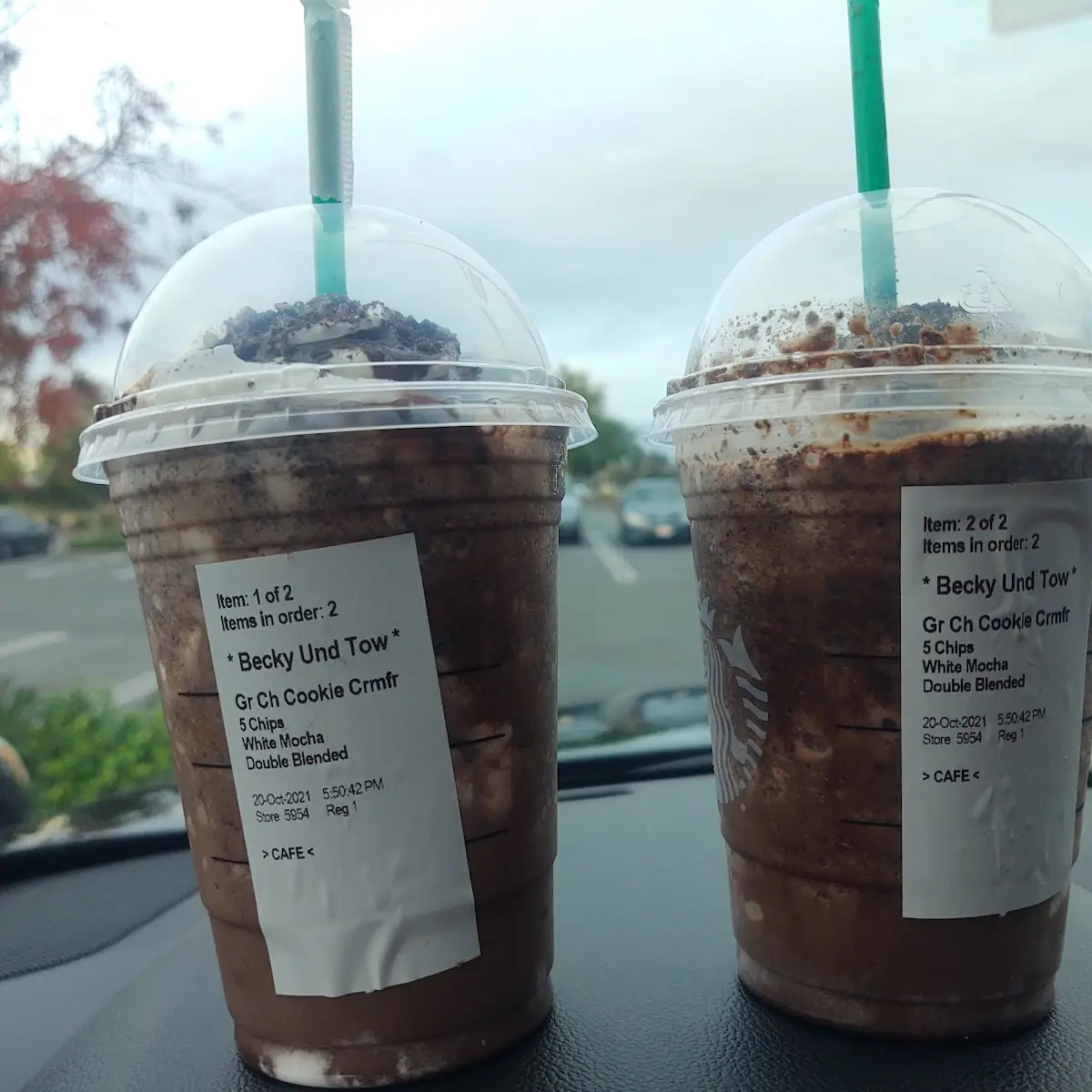 Mocha Cookie Crumble Frappuccino Blended Beverage