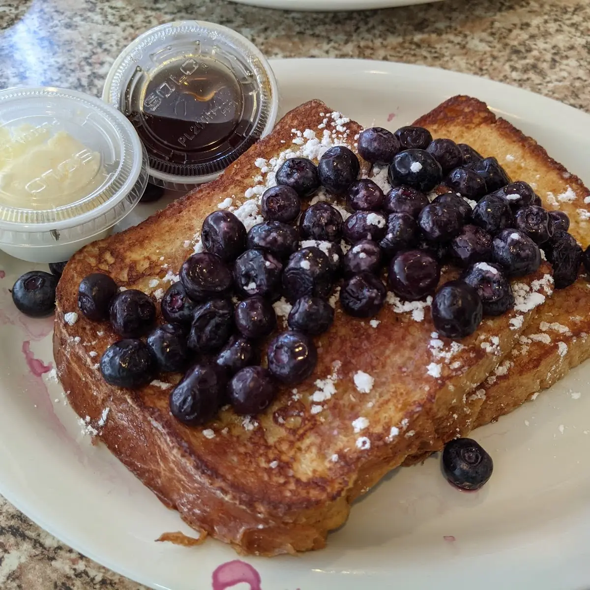 French Toast with Blueberries