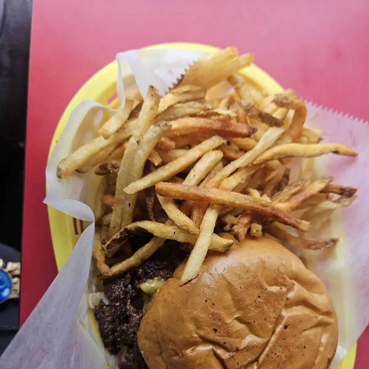 Cheeseburger with Hand-Cut Fries