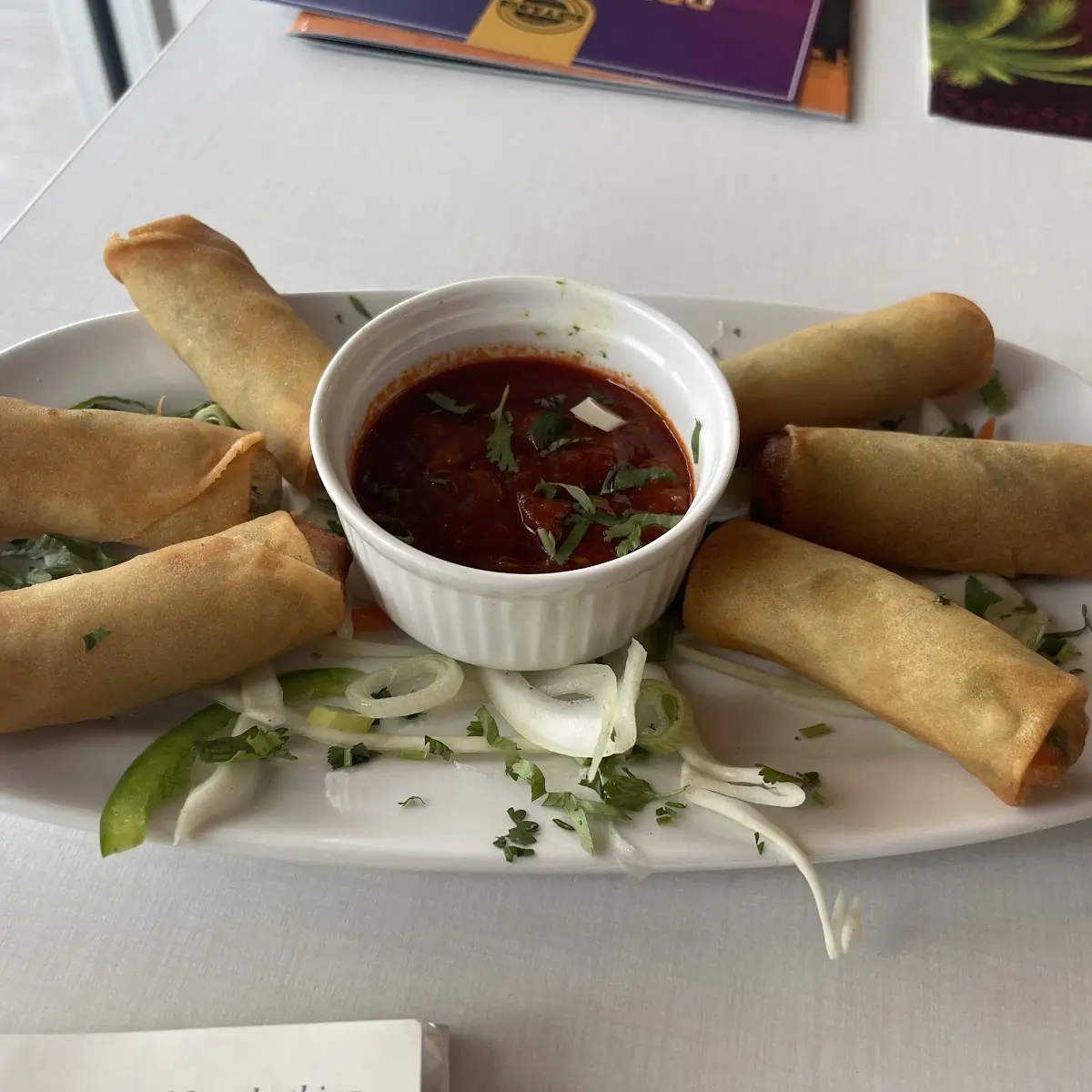 Veg Spring Rolls (5)