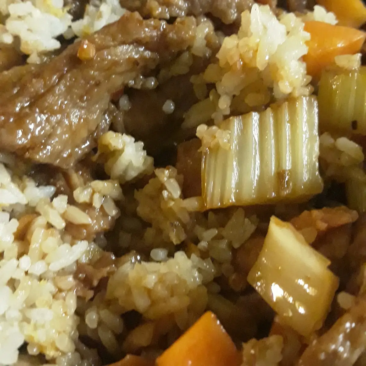 Kung Pao Beef with Fried Rice