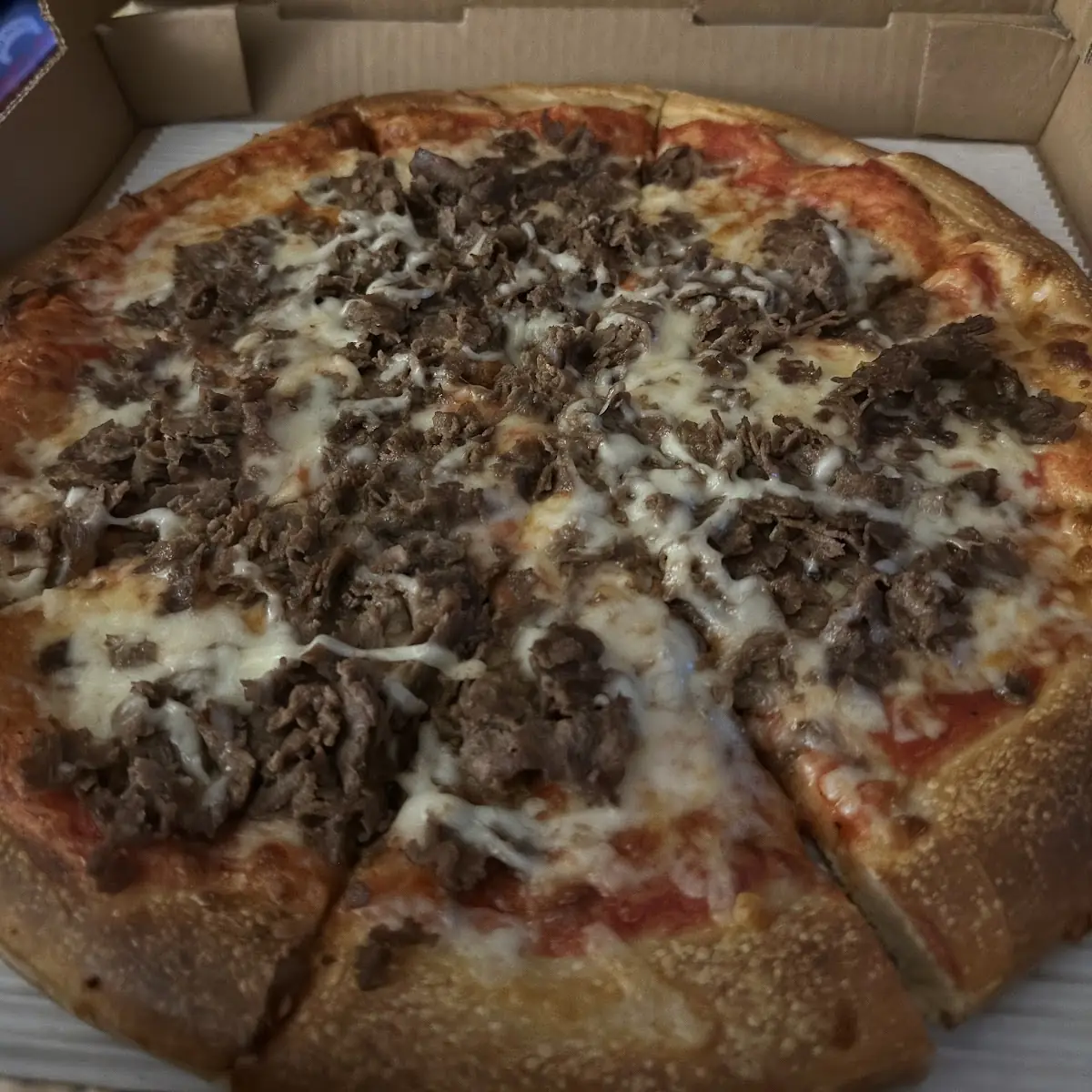 Steak Pizza