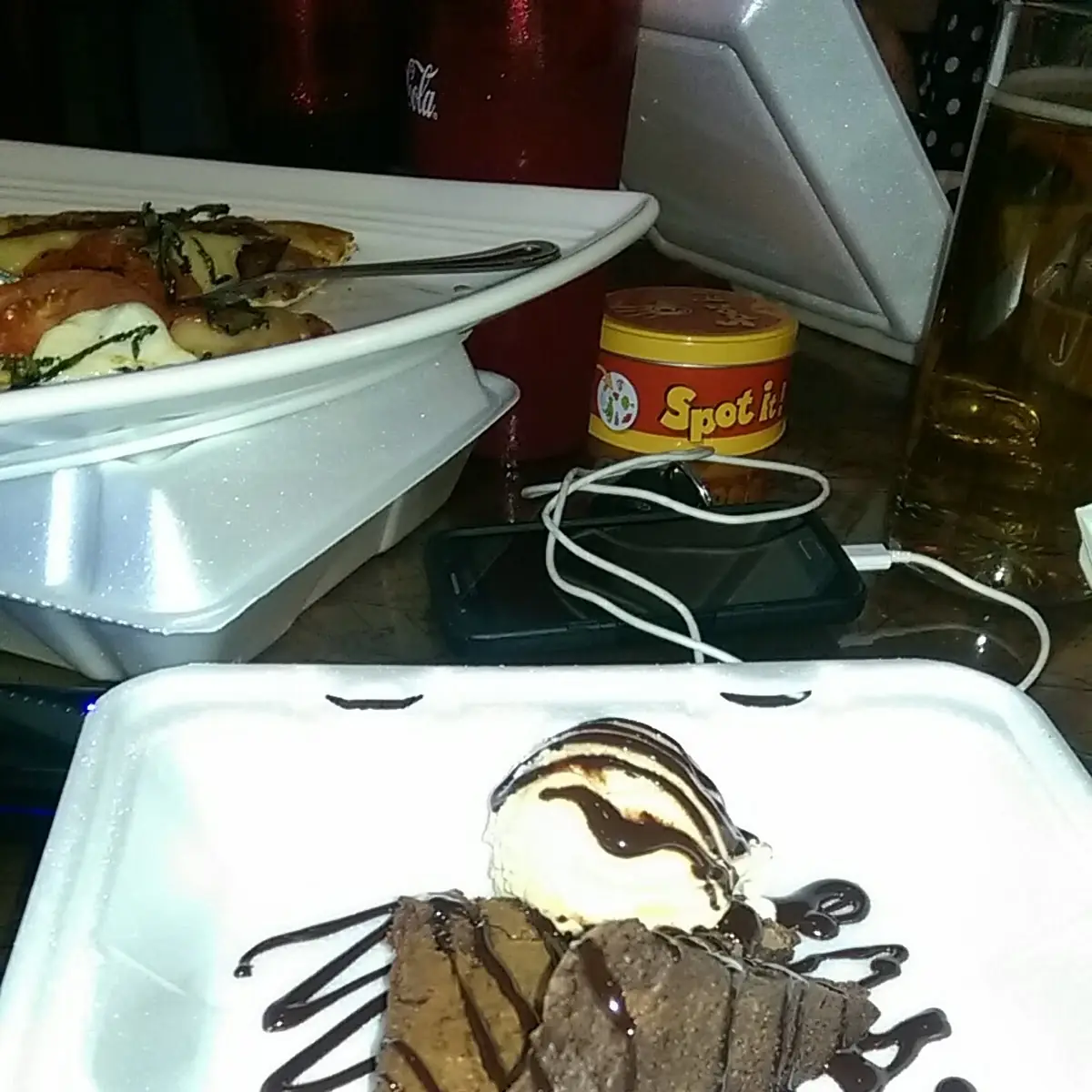 Fudge Brownie a La Mode