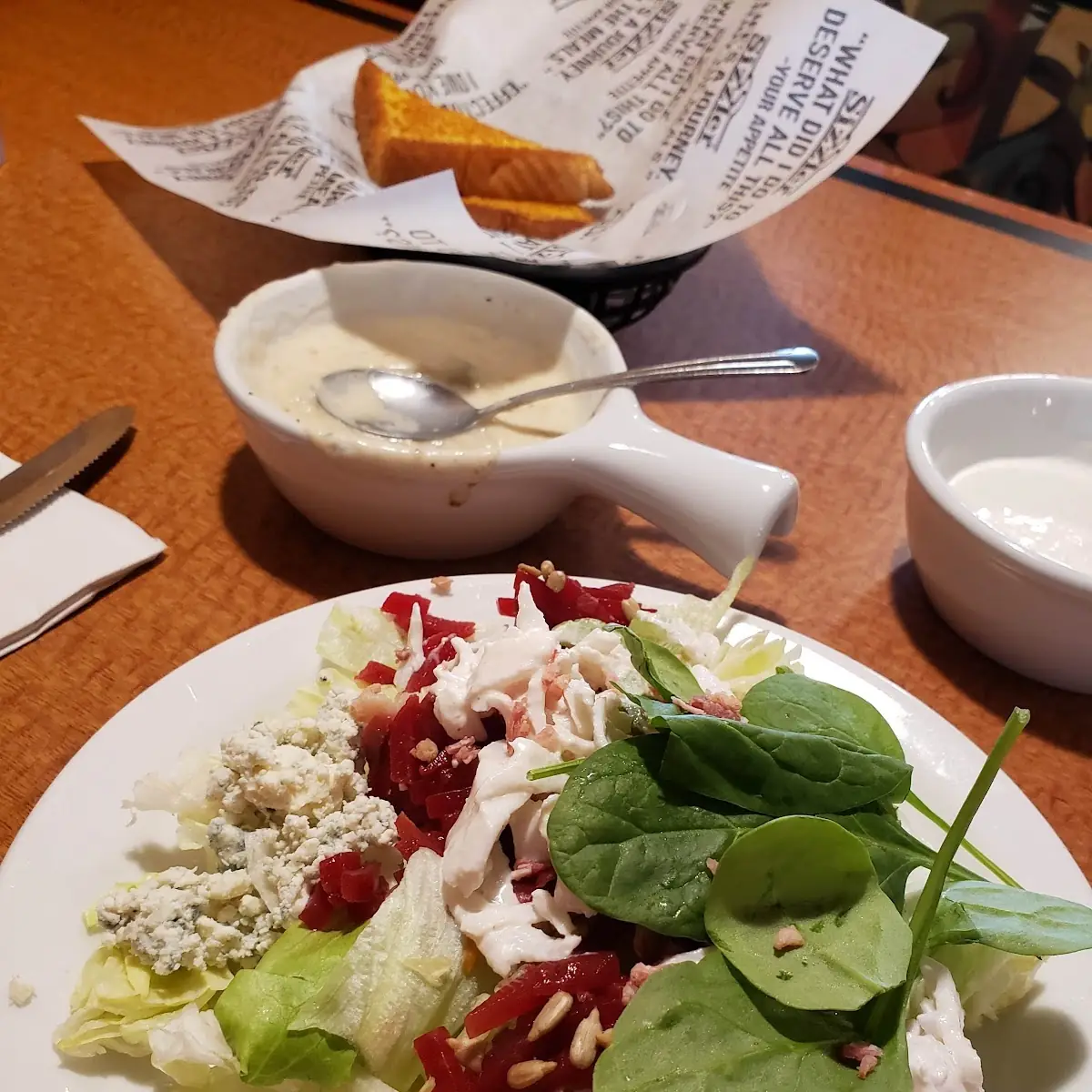 Sizzler Soup Salad Bar