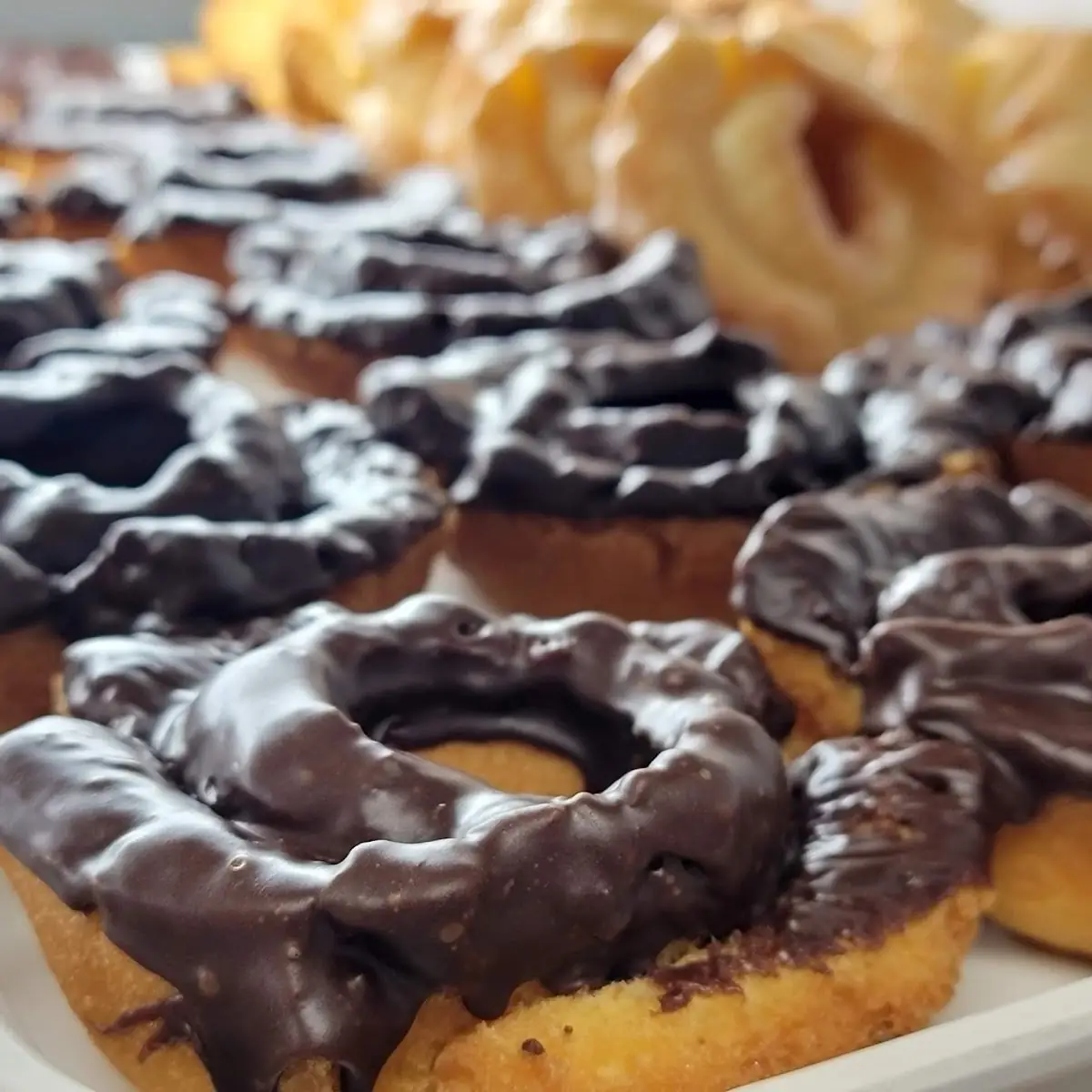 Chocolate Old-Fashioned Donut