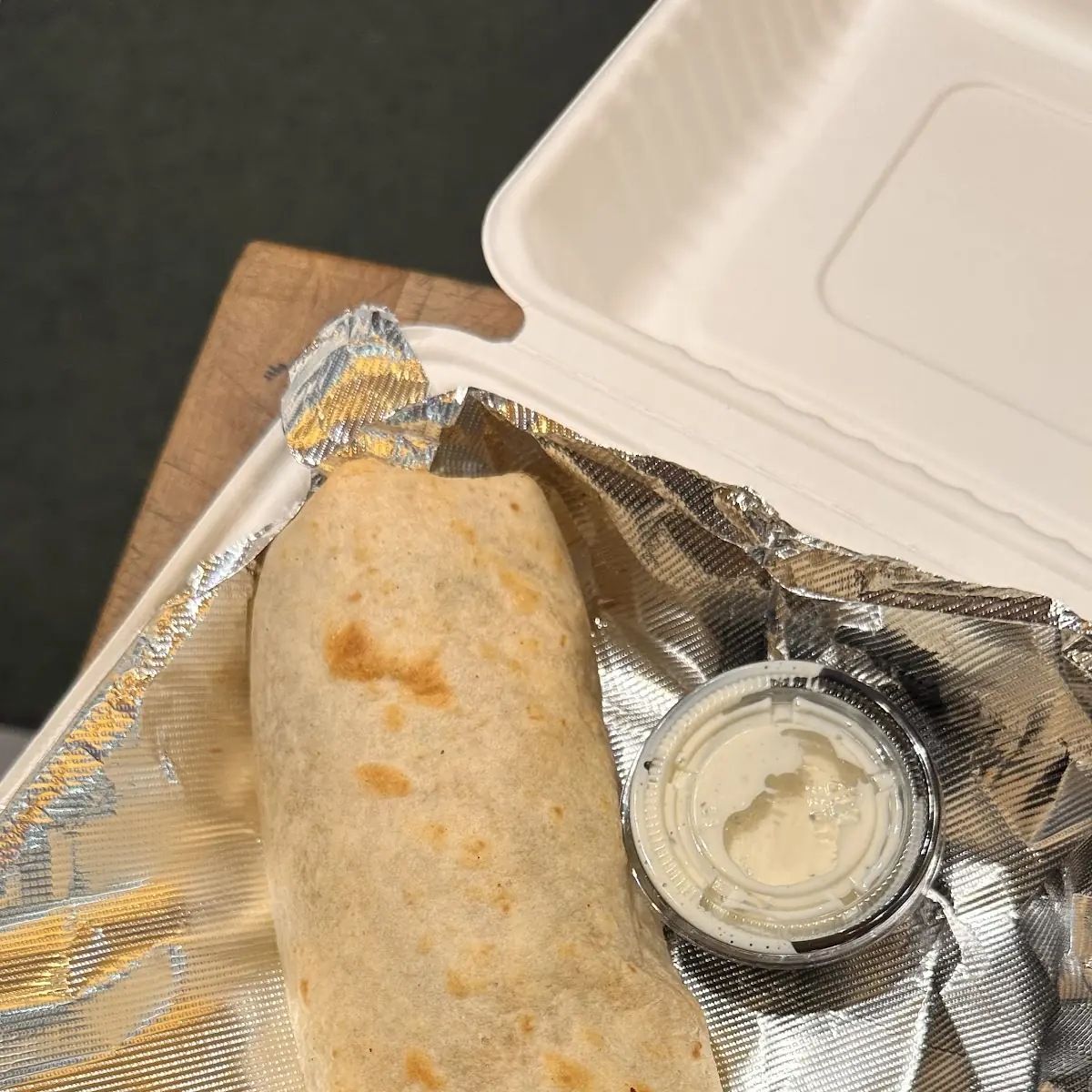 Butter Chicken Wrap
