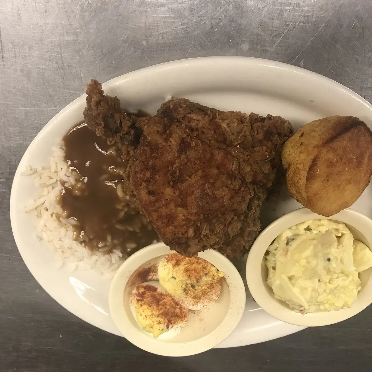 Pork Chop Fried Smothered Grilled