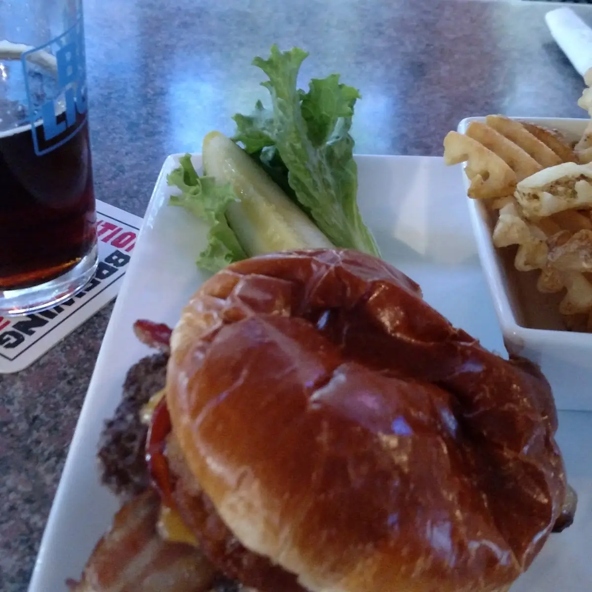 Bacon Cheddar Burger